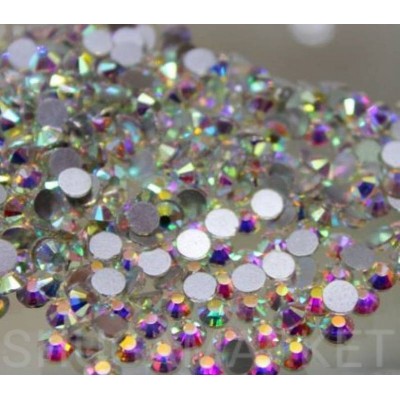 Кристаллы Swarovski SS 3 CRYSTAL AB, 100 шт